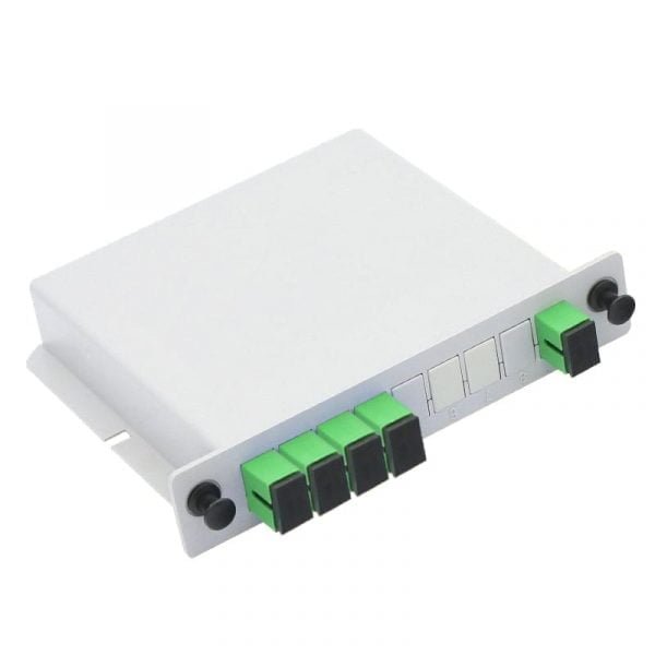 Plug-in box plc splitter
