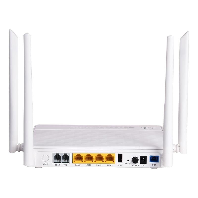 Gpon Epon Onu 4ge 2tel Dual Band