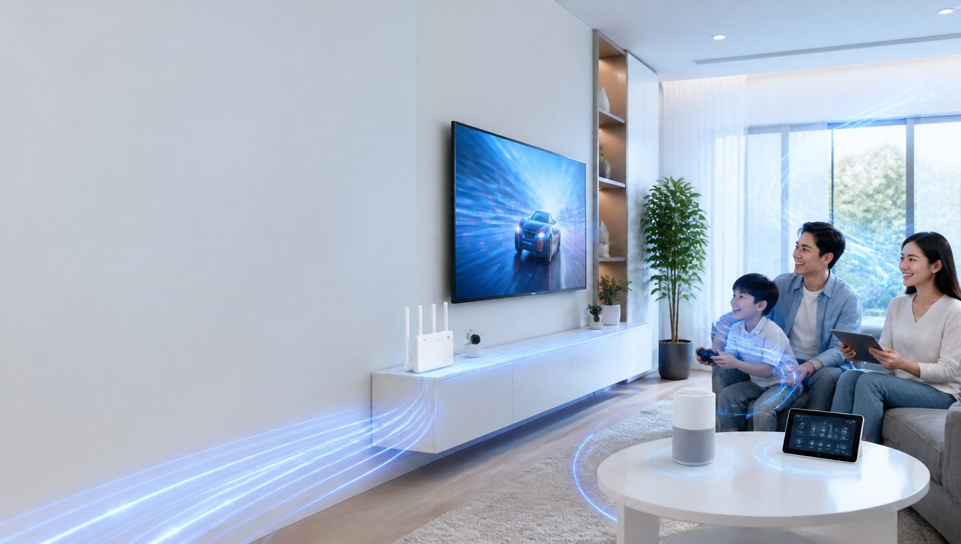 Solution 1 Smart Home Broadband FTTH